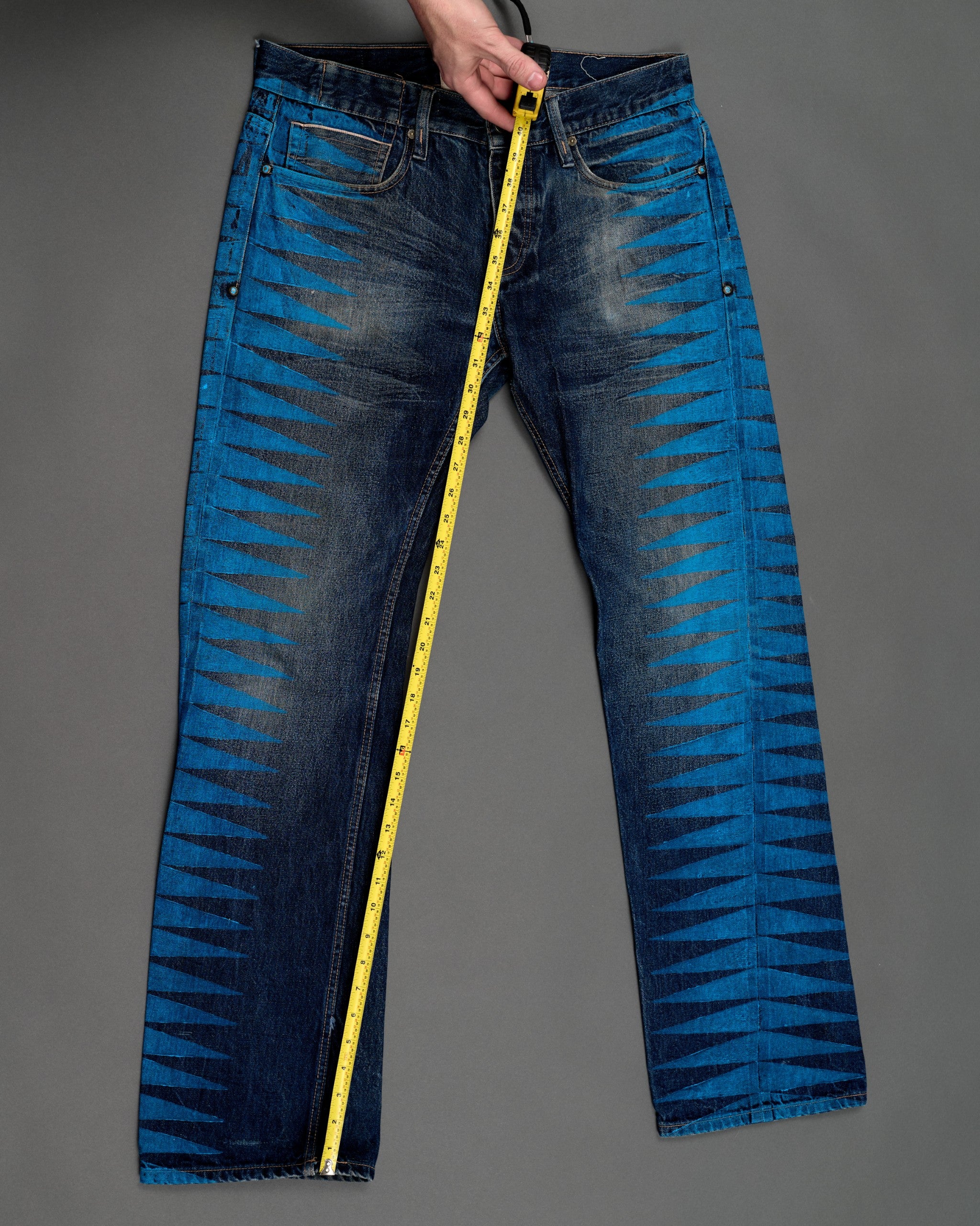 Jimmy Taverniti Blue Jeans | Running Horse Studio Santa Fe NM