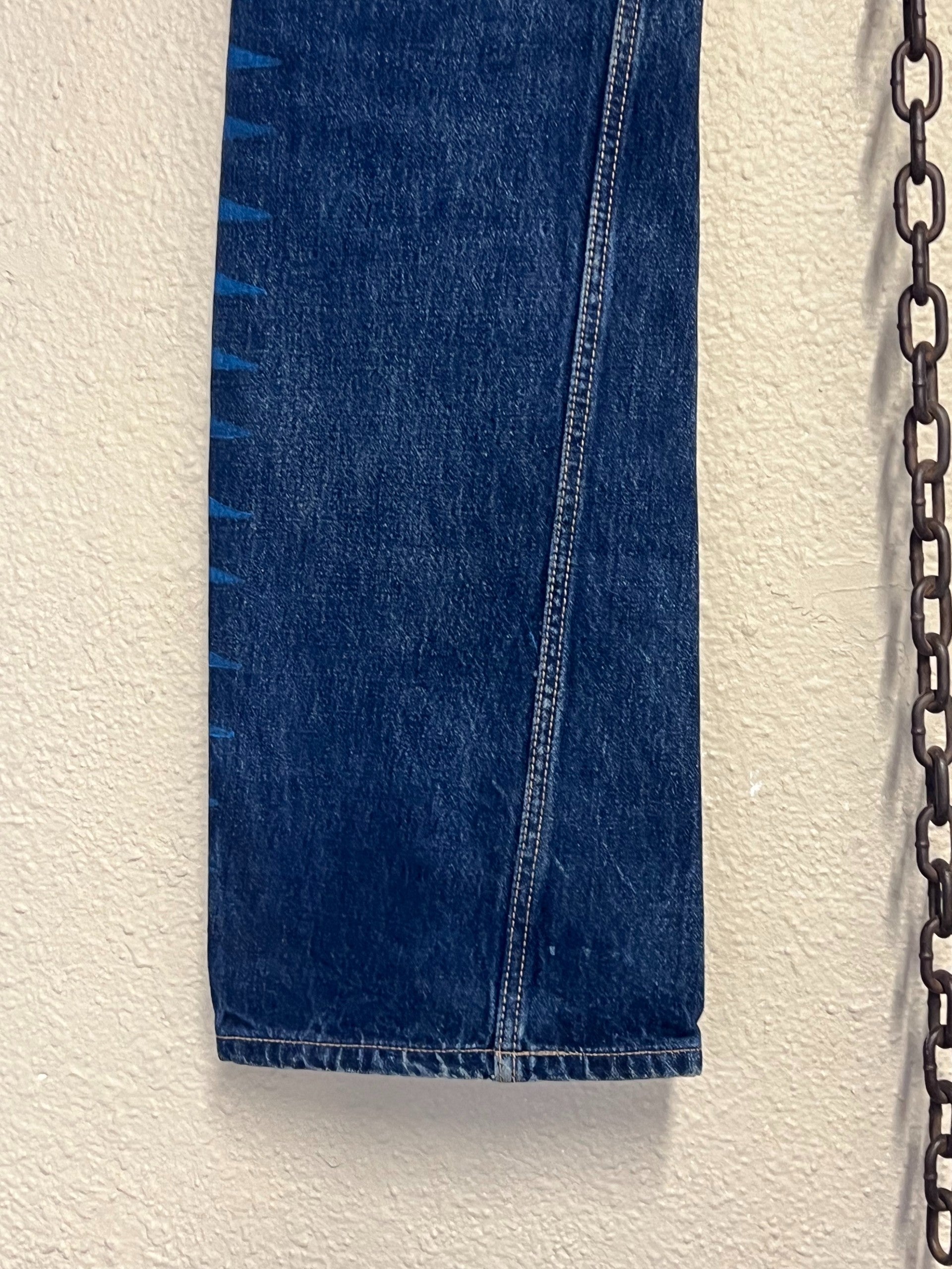 Jimmy Taverniti Blue Jeans | Running Horse Studio Santa Fe NM