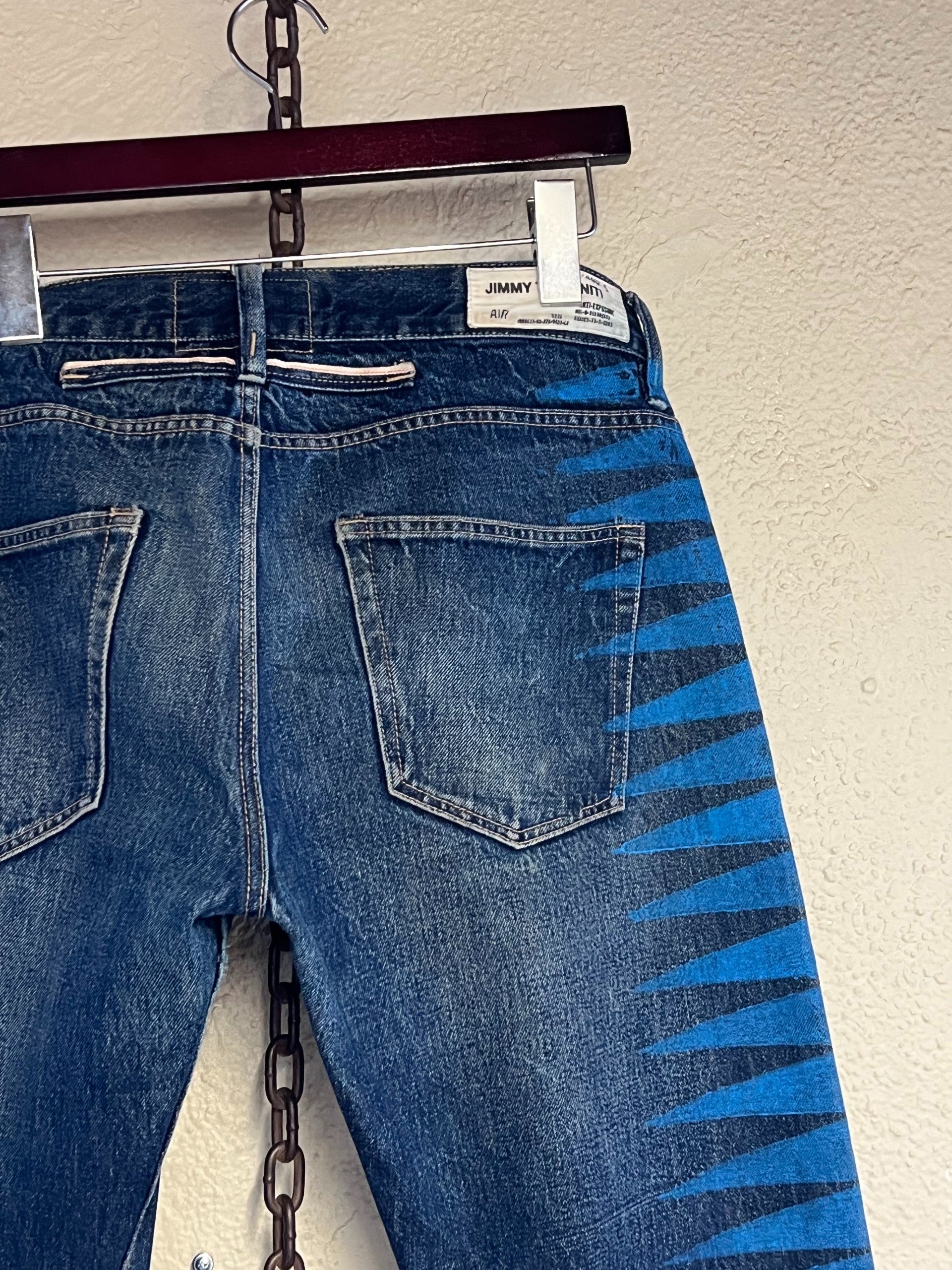 Jimmy Taverniti Blue Jeans | Running Horse Studio Santa Fe NM